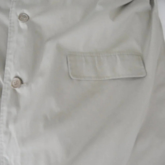 Vintage Sears "Perma-Prest" Tan with Checker  Liner made in U.S.A. - Picture 6 of 14